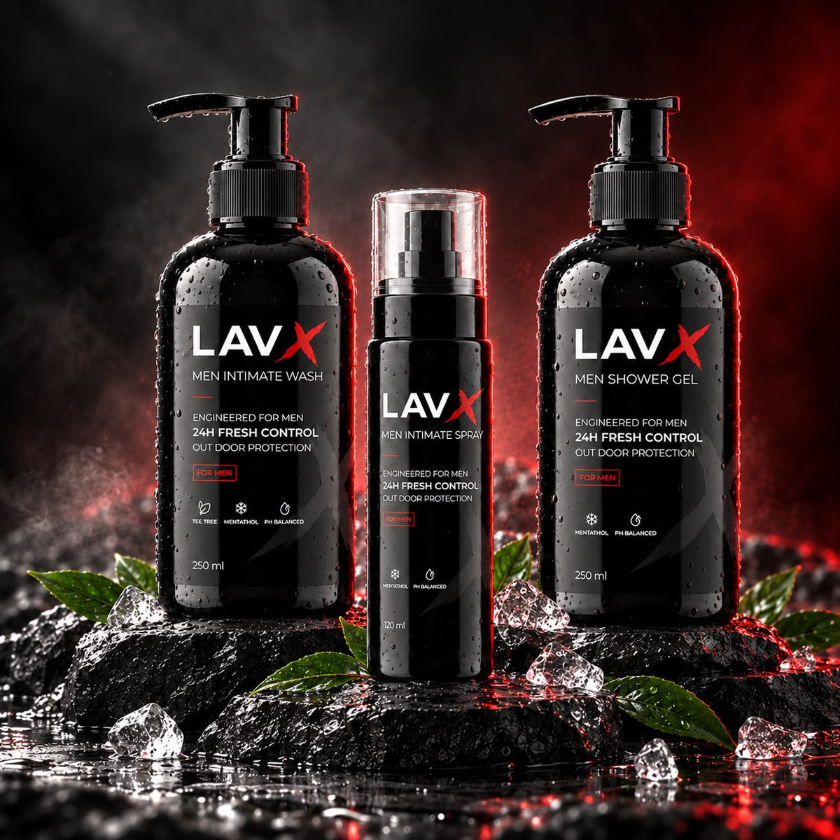 LAVX Complete Bundle — الروتين الكامل للعناية الرجالية